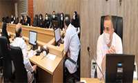 برگزاری جلسات مدون و مستمر ریاست بیمارستان شهید مدرس با روسای بخش ها و مسئولین واحد ها