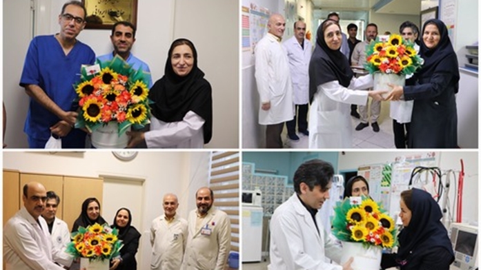 برگزاری گرامیداشت روز پرستار دربیمارستان شهید مدرس